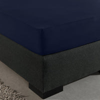 Matras Hoeslaken Jersey Indigo