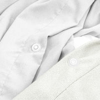 Dekbedovertrek set - Velvet Porcelain White
