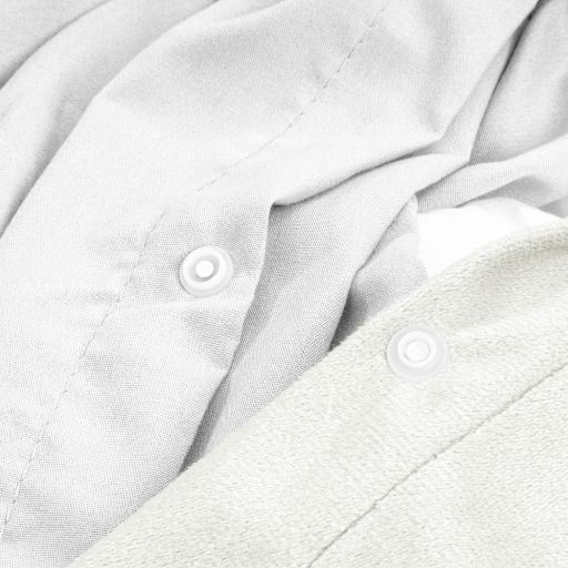 Dekbedovertrek set - Velvet Porcelain White
