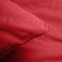 Dekbedovertrek set - Velvet Lava Red