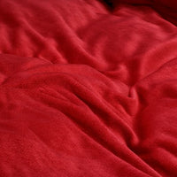 Dekbedovertrek set - Velvet Lava Red