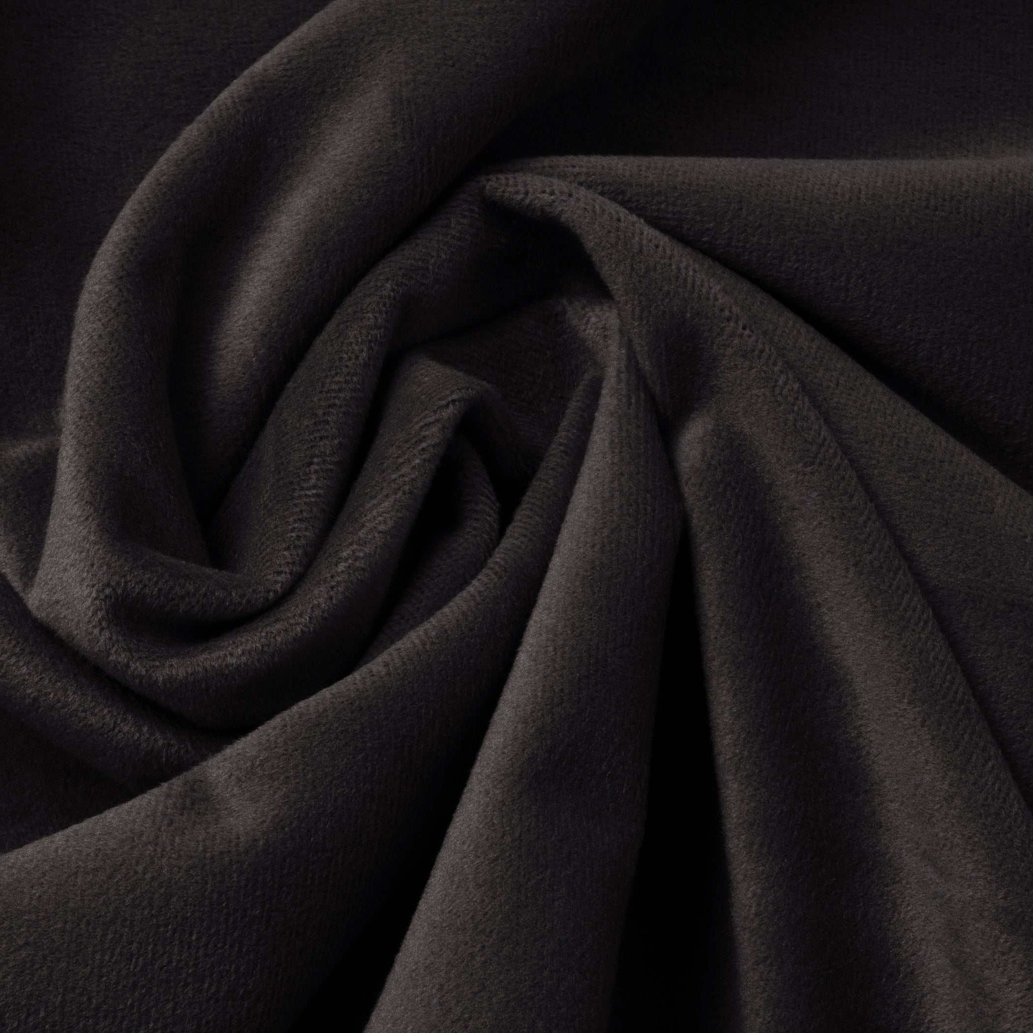 Dekbedovertrek set Velvet Ruffles Deep Taupe/Black