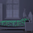 Dekbedovertrek Glow in the dark - Dinosaurus Grijs