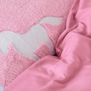 Dekbedovertrek Glow in the dark - Unicorn Roze