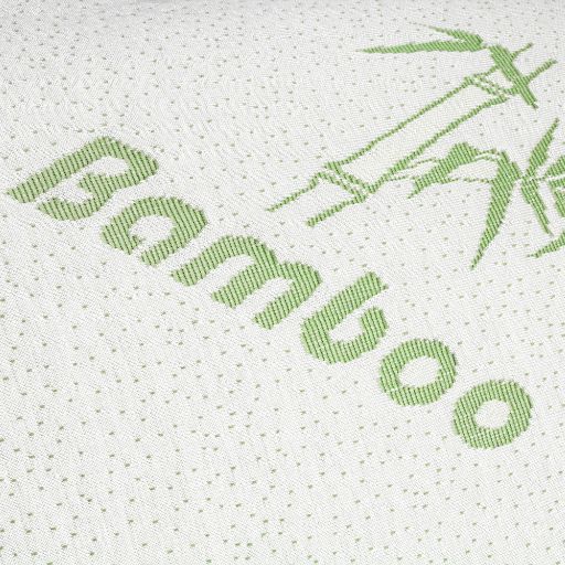 Bamboe Hoofdkussen met Neksteun Traagschuim Zacht/Medium