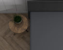 Dubbel Jersey Splittopper Hoeslaken Antraciet