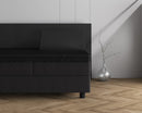 Dubbel Jersey Splittopper Hoeslaken Zwart