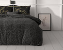 Dekbedovertrekset Dark Sleep Zwart