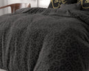 Dekbedovertrekset Dark Sleep Zwart