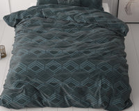 Dekbedovertrekset Wavey Navy