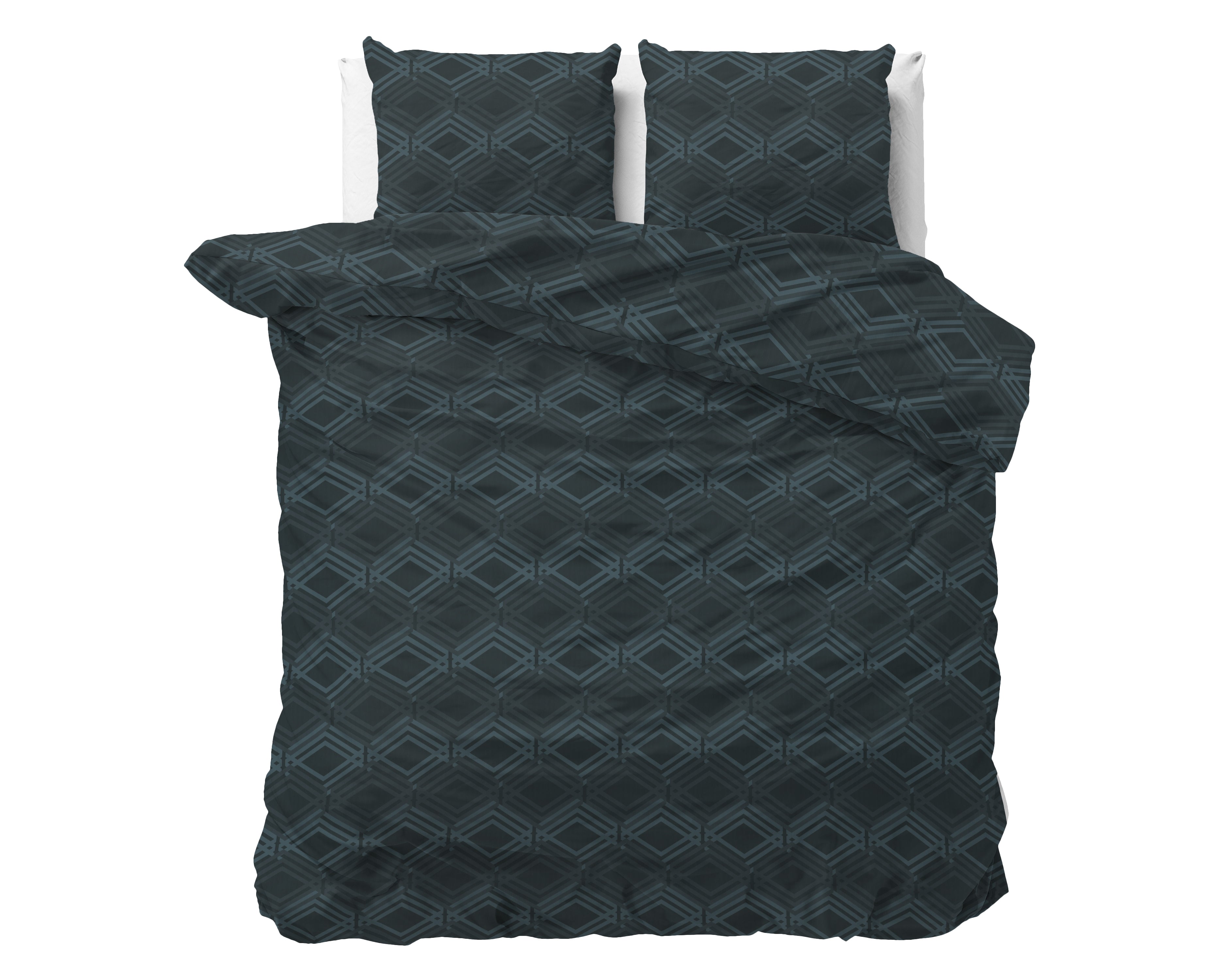Dekbedovertrekset Wavey Navy