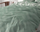 Dekbedovertrekset Wavey Shades Groen