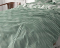 Dekbedovertrekset Wavey Shades Groen