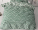 Dekbedovertrekset Wavey Shades Groen