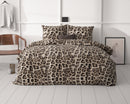 Dekbedovertrekset Deep Panther Bruin