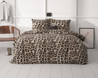 Dekbedovertrekset Deep Panther Bruin
