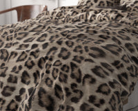 Dekbedovertrekset Deep Panther Bruin