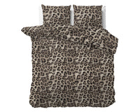 Dekbedovertrekset Deep Panther Bruin