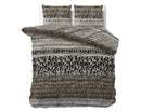 Dekbedovertrekset Tiger Leopard Taupe