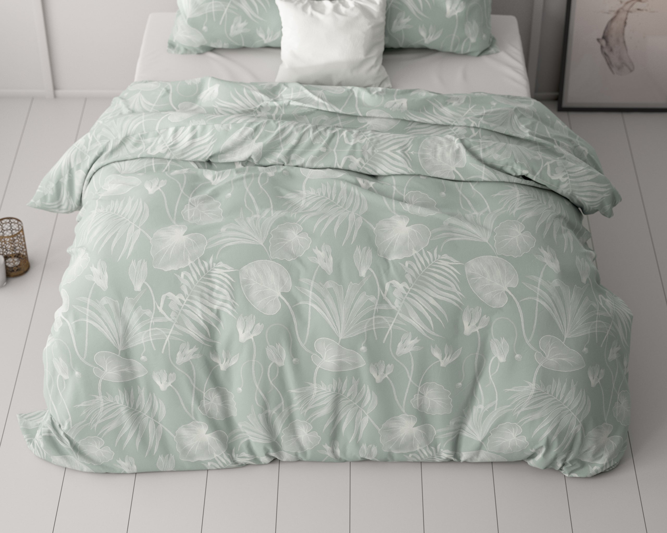 Dekbedovertrekset Delight Groen