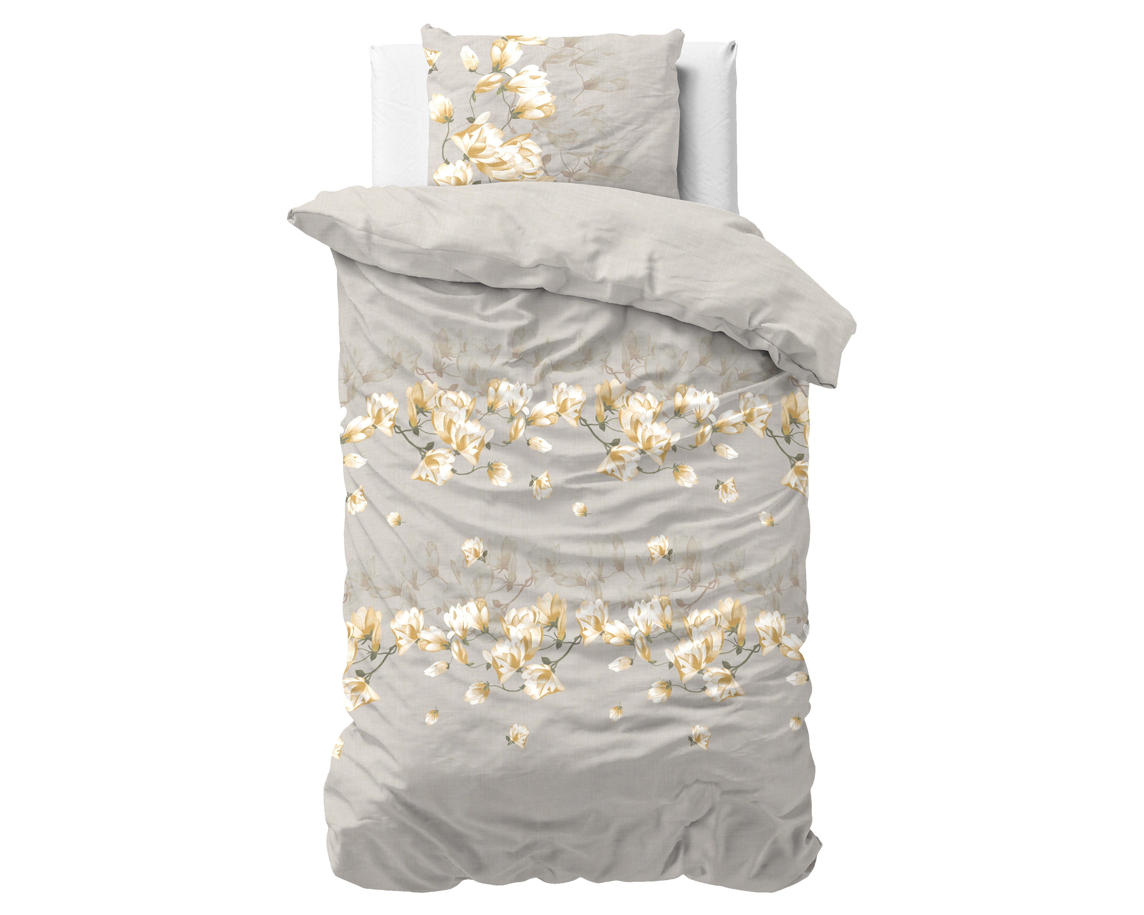 Dekbedovertrekset Summer Flower Zand