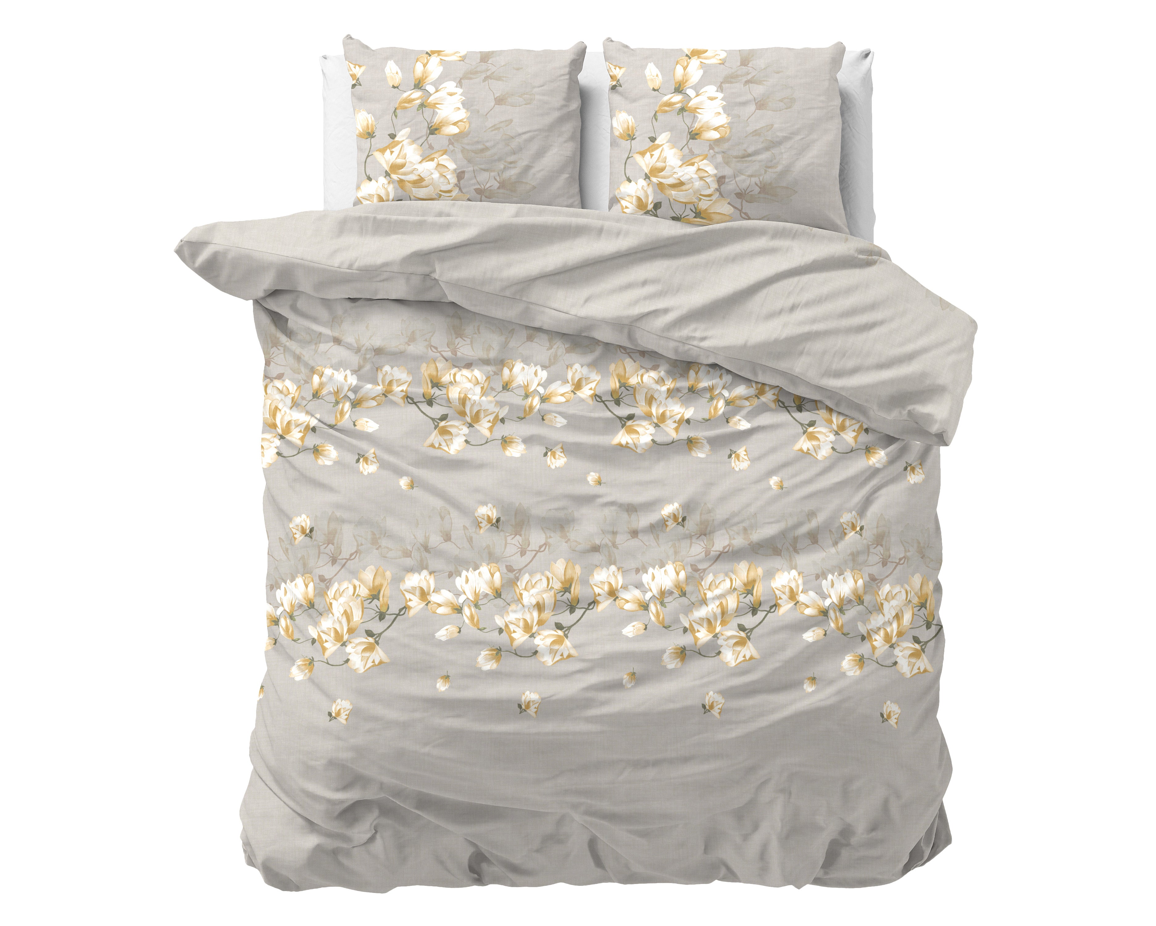 Dekbedovertrekset Summer Flower Zand