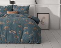 Dekbedovertrekset Gia Blauw