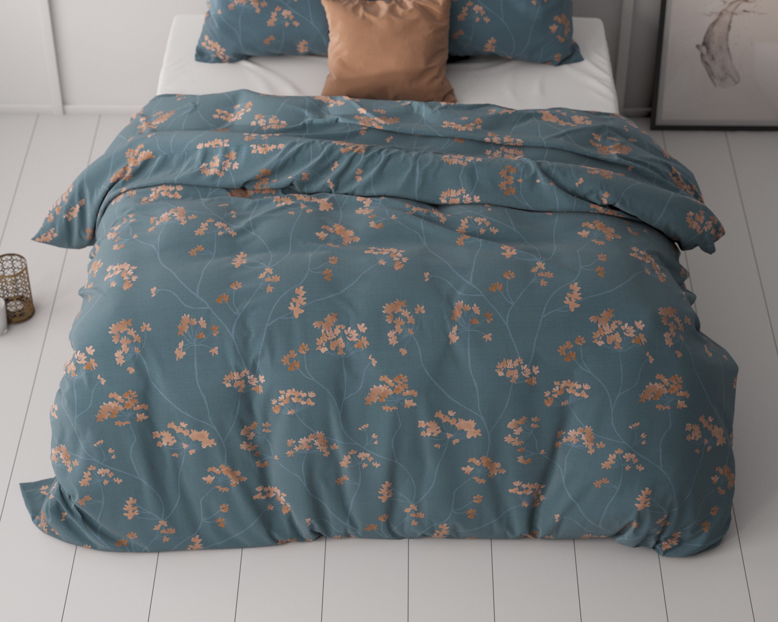 Dekbedovertrekset Gia Blauw