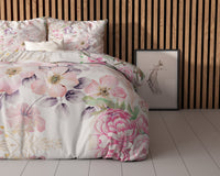 Dekbedovertrekset Gyna Roze