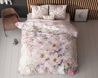 Dekbedovertrekset Gyna Roze