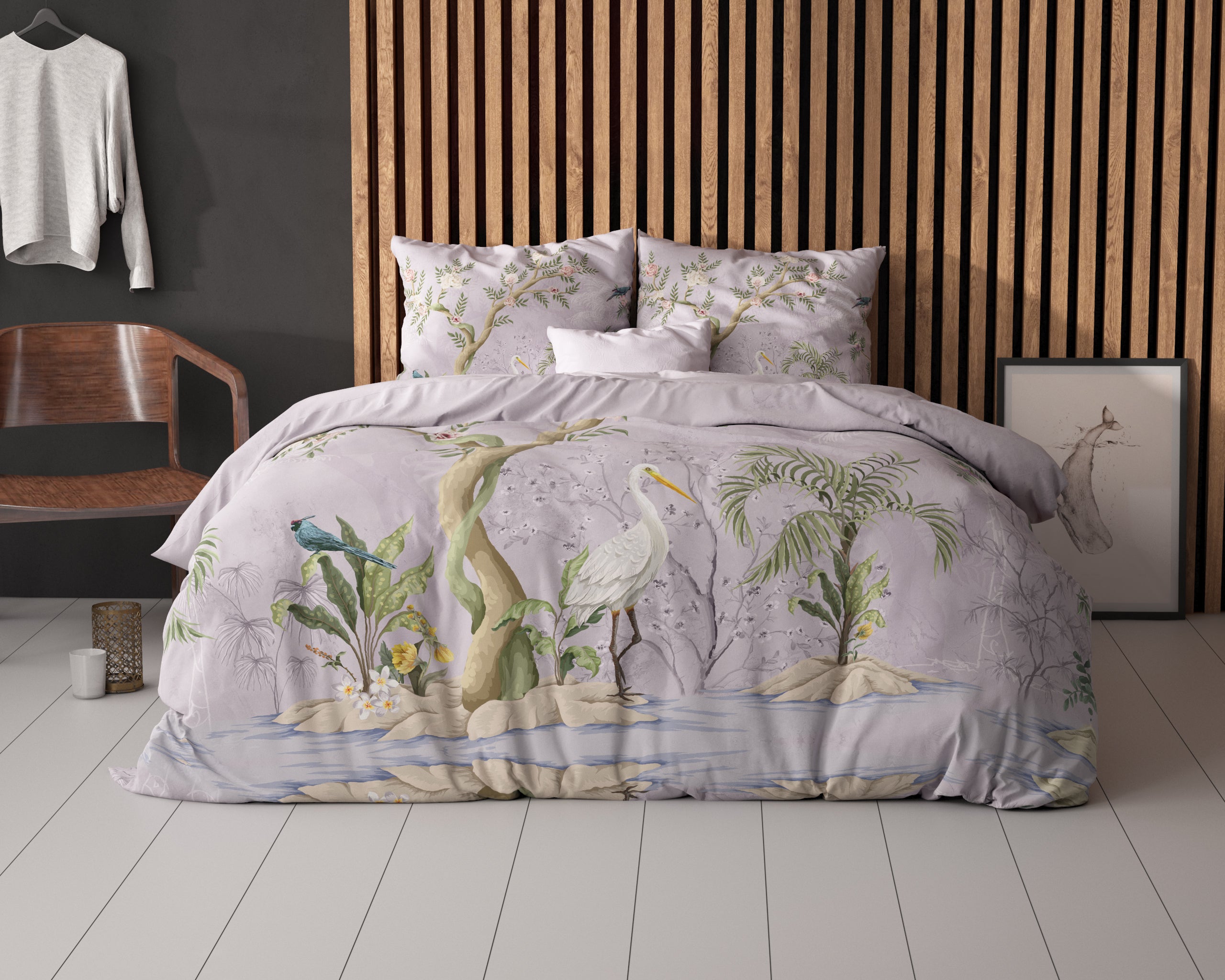 Dekbedovertrekset Lois Paars