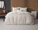 Dekbedovertrekset Luxurious Living Zand