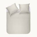 Dekbedovertrek set Effen Luxe Katoen Satijn Pearl White