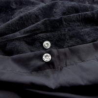 Dekbedovertrek set Vintage Velvet Zwart