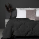 Dekbed Zonder Overtrek Teddy ™ Earl Grey Antraciet