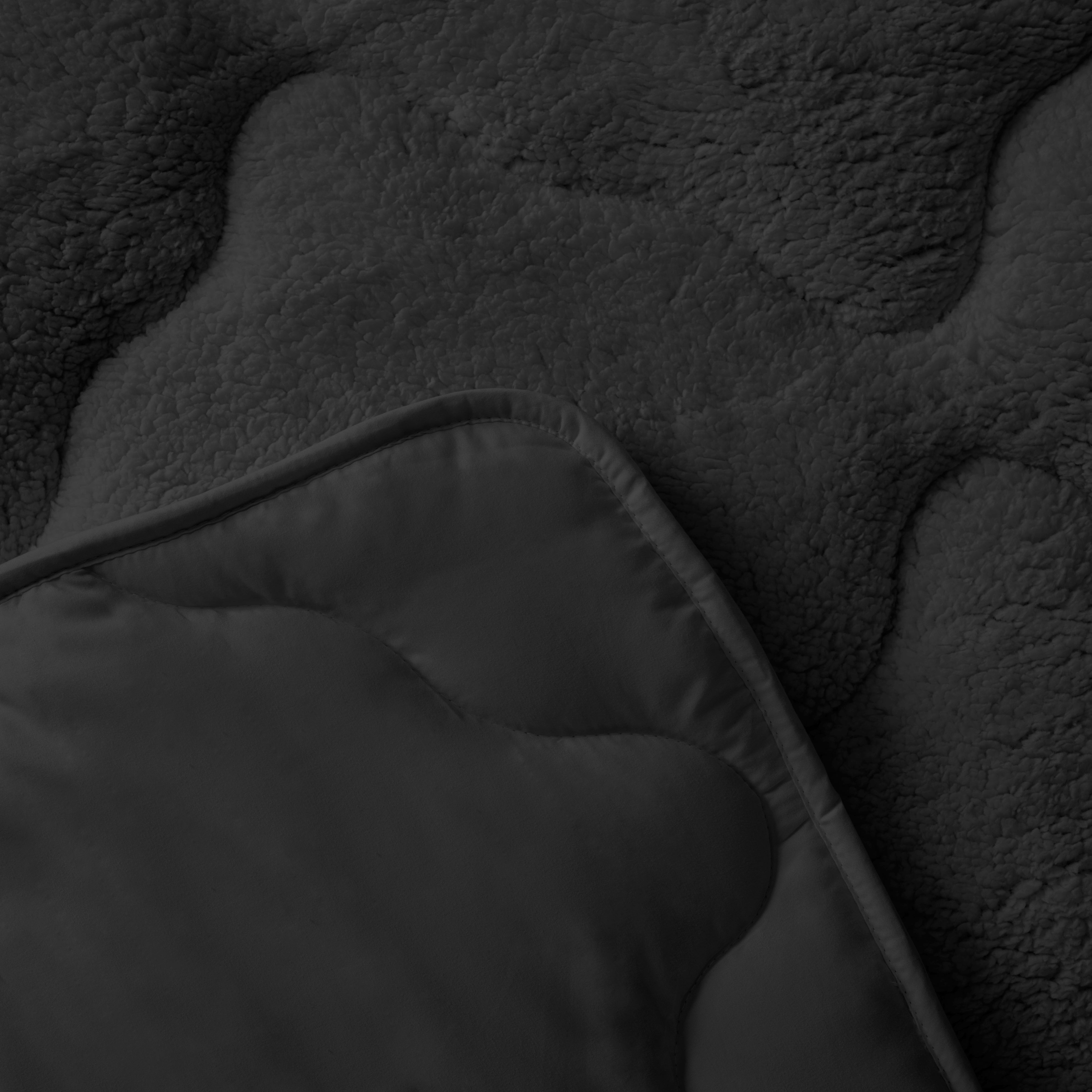 Dekbed Zonder Overtrek Teddy ™ Earl Grey Antraciet