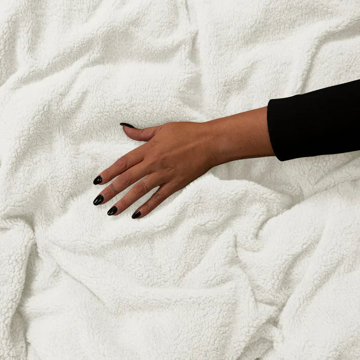 Kussenslopen Teddy Clouds White 60x70cm 2-Pack