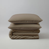 Dekbedovertrek Set Teddy Cashew