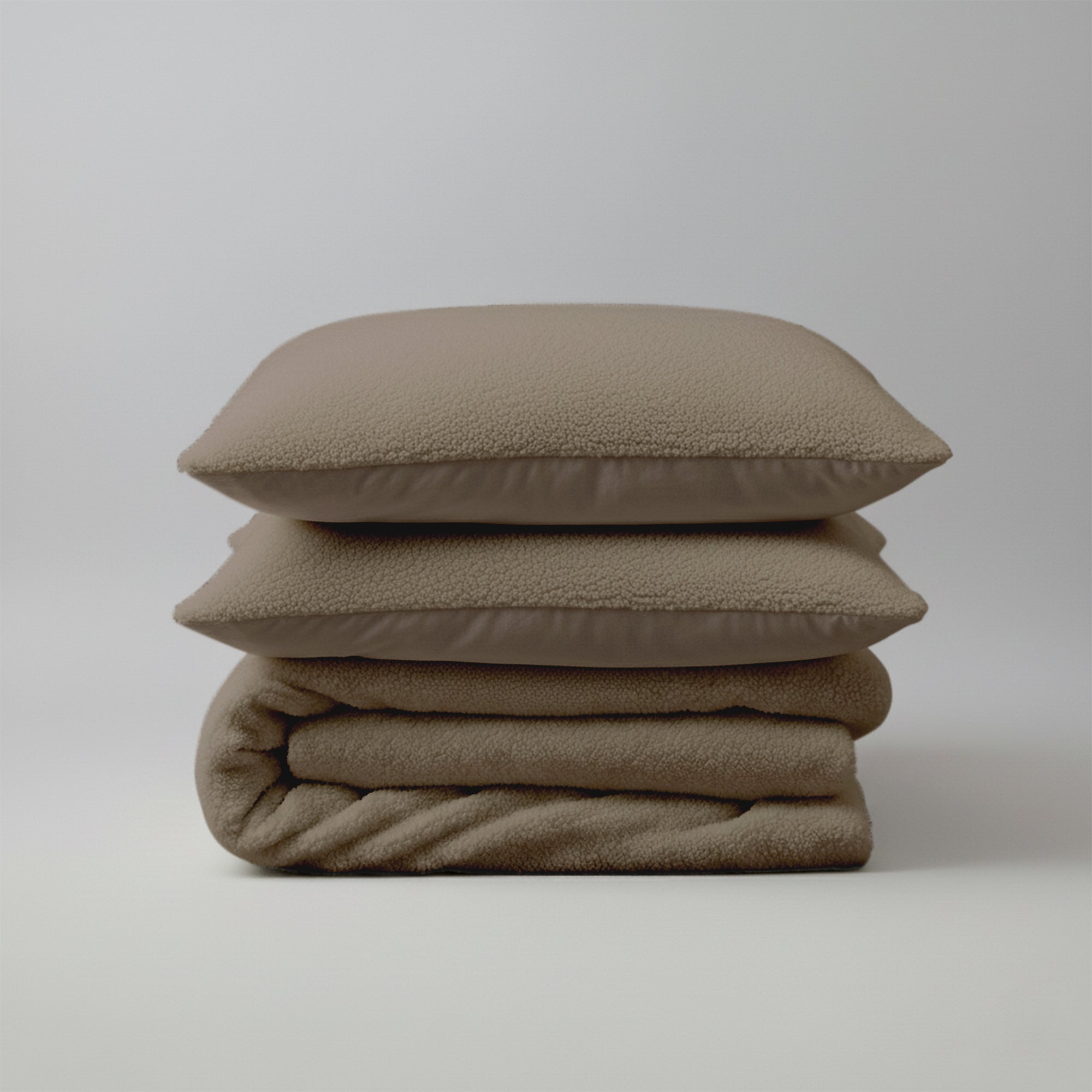 Dekbedovertrek Set Teddy Cashew