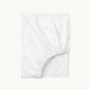 Splittopper Hoeslaken Luxe Dubbel Jersey Pure White