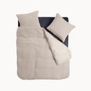 Dekbedovertrek set Teddy Taupe