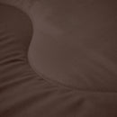 Dekbed Zonder Overtrek Japandi Curve Brown
