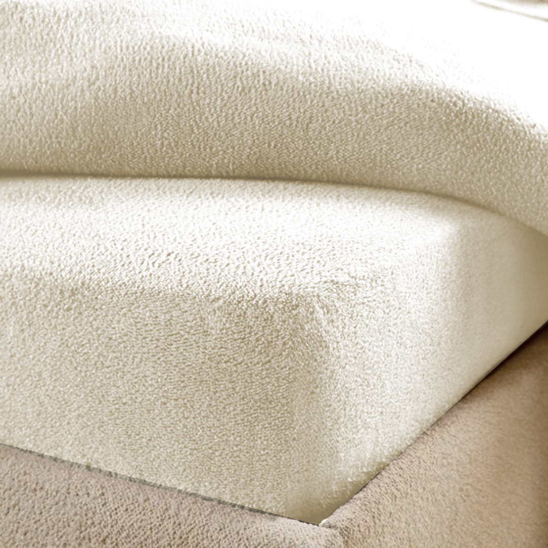Matras Hoeslaken Teddy - Creme