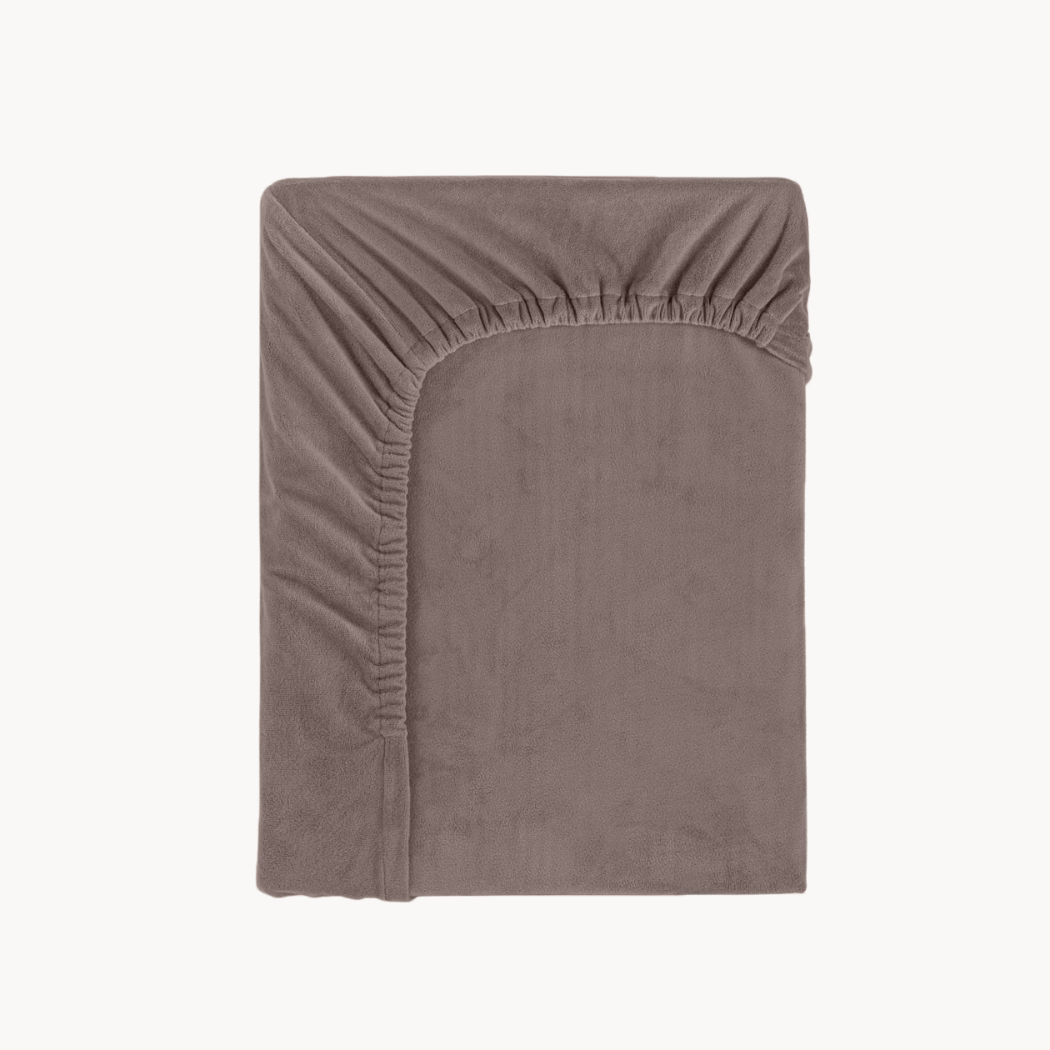 Matras Hoeslaken Velvet Taupe