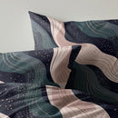 Dekbedovertrek Set Microvezel Painted swirls