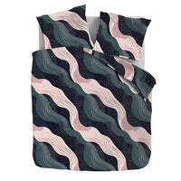 Dekbedovertrek Set Microvezel Painted swirls