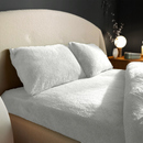 Matras Hoeslaken Teddy - Wit