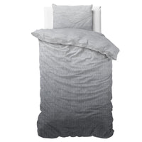 Dekbedovertrek met slopen - Flanel Quinn Anthracite met kussenslopen - Y-NOT | be different