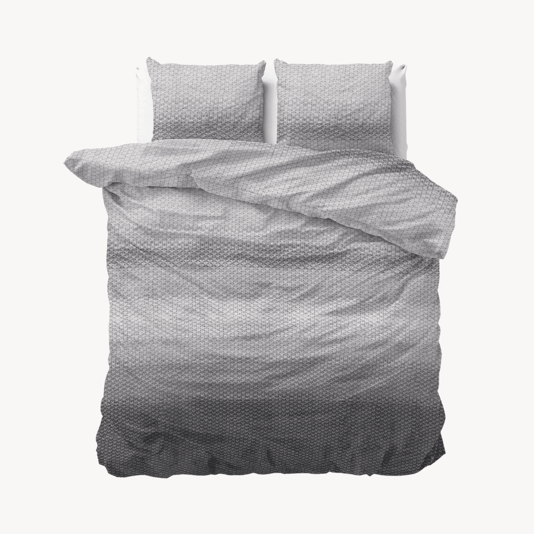Dekbedovertrek set Flanel Tamar Grey