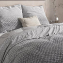 Dekbedovertrek met slopen - Flanel Tamar Grey - Y-NOT | be different